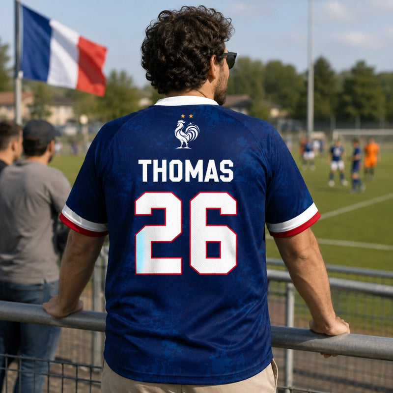 Maillot de foot personnalisé – Cadeau pour fan de football – Portez votre passion à chaque match