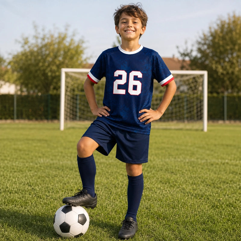 Maillot de foot personnalisé – Cadeau pour fan de football – Portez votre passion à chaque match