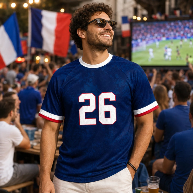 Maillot de foot personnalisé – Cadeau pour fan de football – Portez votre passion à chaque match