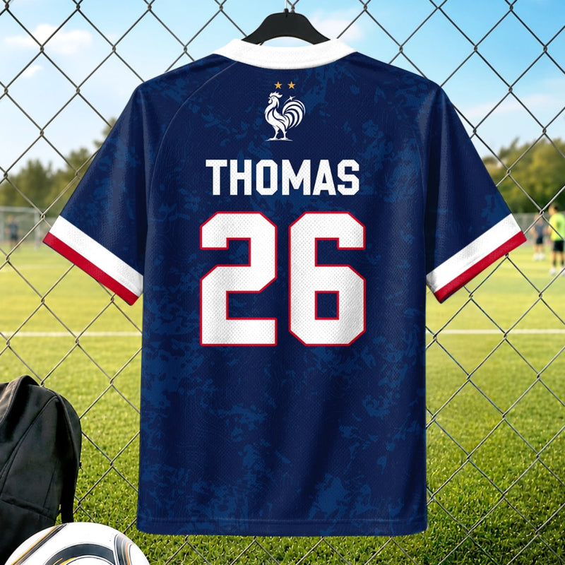 Maillot de foot personnalisé – Cadeau pour fan de football – Portez votre passion à chaque match