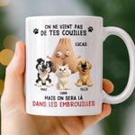 Mug Personnalisé – Cadeau Pour Amoureux Des Animaux – Pas Ton ADN, Mais Ta Famille