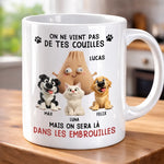 Mug Personnalisé – Cadeau Pour Amoureux Des Animaux – Pas Ton ADN, Mais Ta Famille