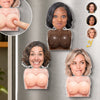 Aimant en Acrylique Personnalisé avec Photo – Cadeau Rigolo pour Femme – Fou Rire Garanti