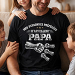 T-shirt unisexe, Hoodie personnalisé – Cadeau Fête des Pères pour Papa, Papi – Papa Est Le Seul Héros