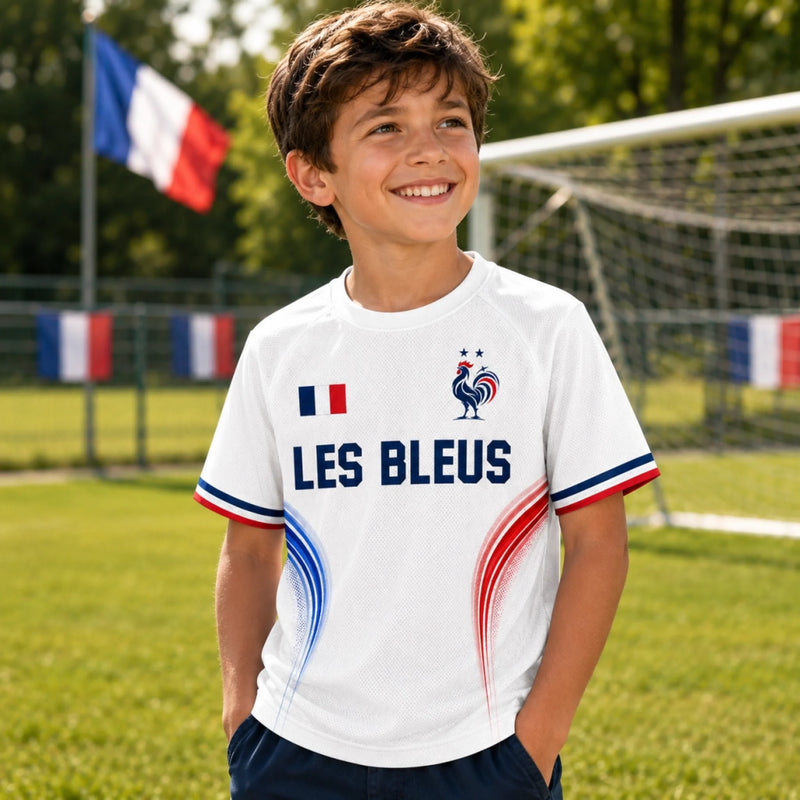 Maillot de foot personnalisé – Cadeau pour fan de football – Le foot d'abord, le reste après