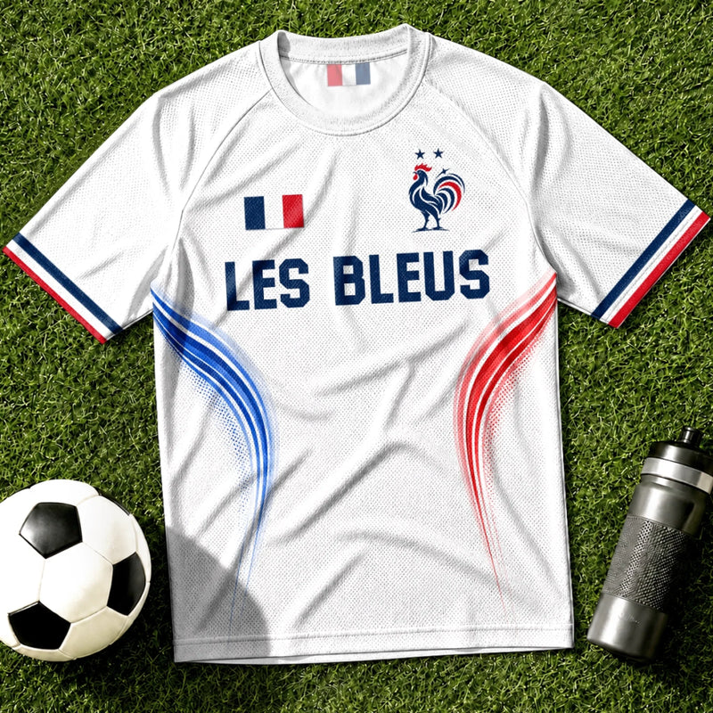 Maillot de foot personnalisé – Cadeau pour fan de football – Le foot d'abord, le reste après
