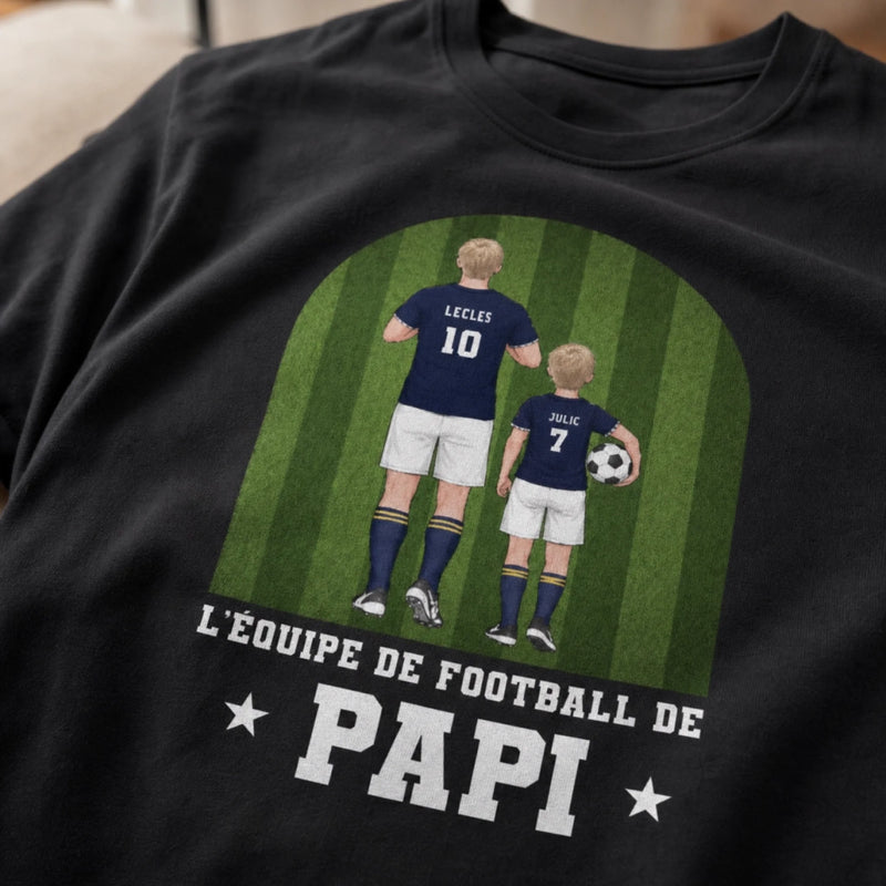 T-shirt unisexe, Hoodie personnalisé – Cadeau pour Papa, Papi - Prêt pour la victoire