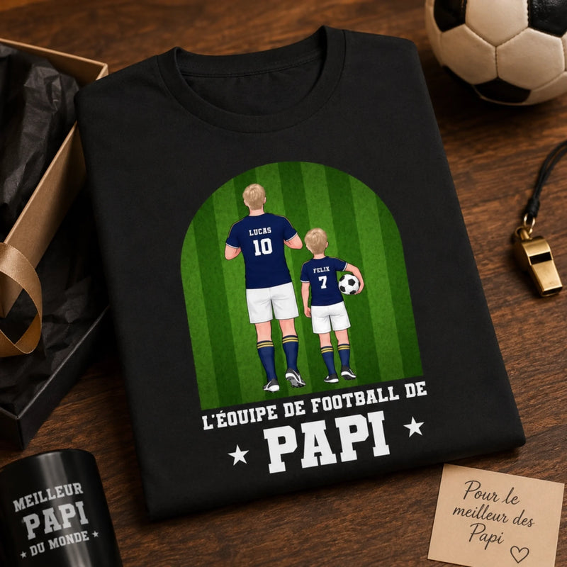 T-shirt unisexe, Hoodie personnalisé – Cadeau pour Papa, Papi - Prêt pour la victoire