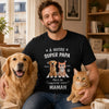 T-shirt unisexe, Hoodie personnalisé – Cadeau pour Propriétaires D’animaux, Amoureux des Animaux – À Mon Super Papa