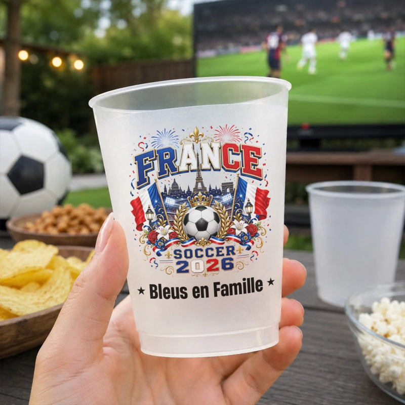 Gobelet personnalisé - Cadeau Pour Fan de Football – Une nation, une passion