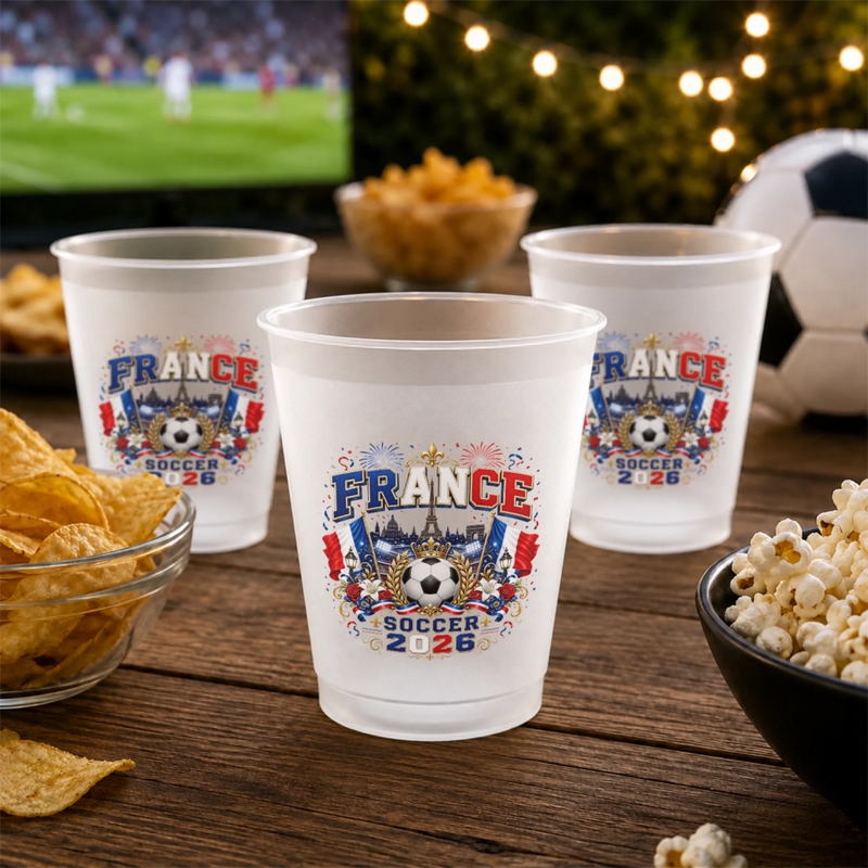 Gobelet personnalisé - Cadeau Pour Fan de Football – Une nation, une passion