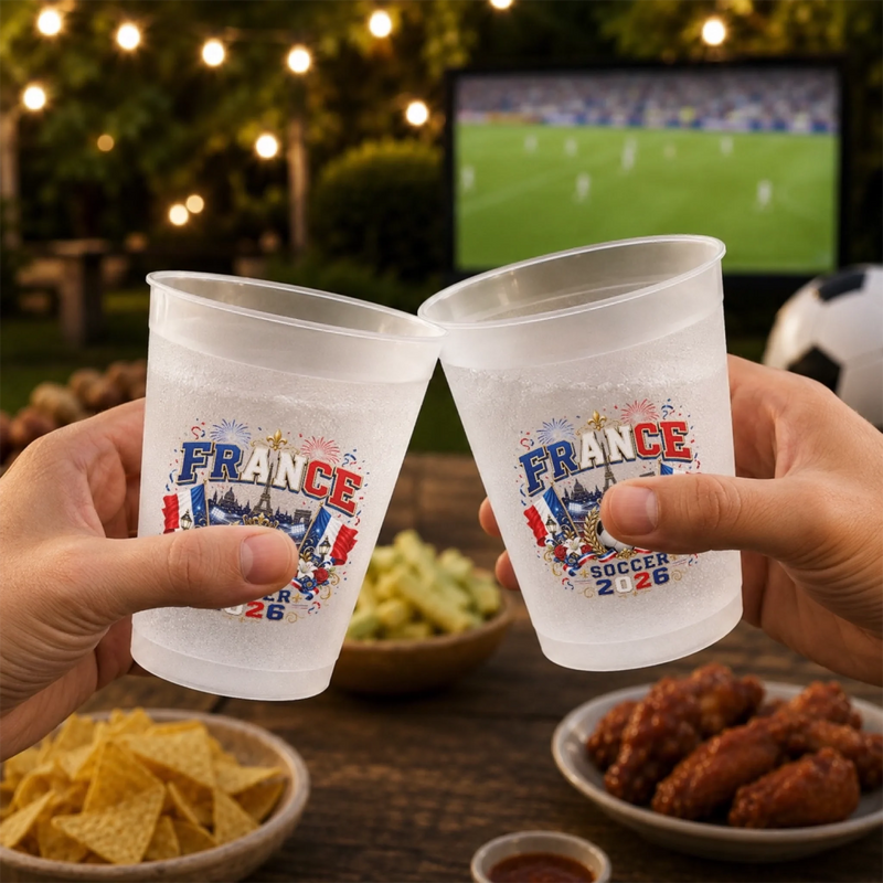 Gobelet personnalisé - Cadeau Pour Fan de Football – Une nation, une passion
