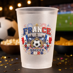 Gobelet personnalisé - Cadeau Pour Fan de Football – Une nation, une passion