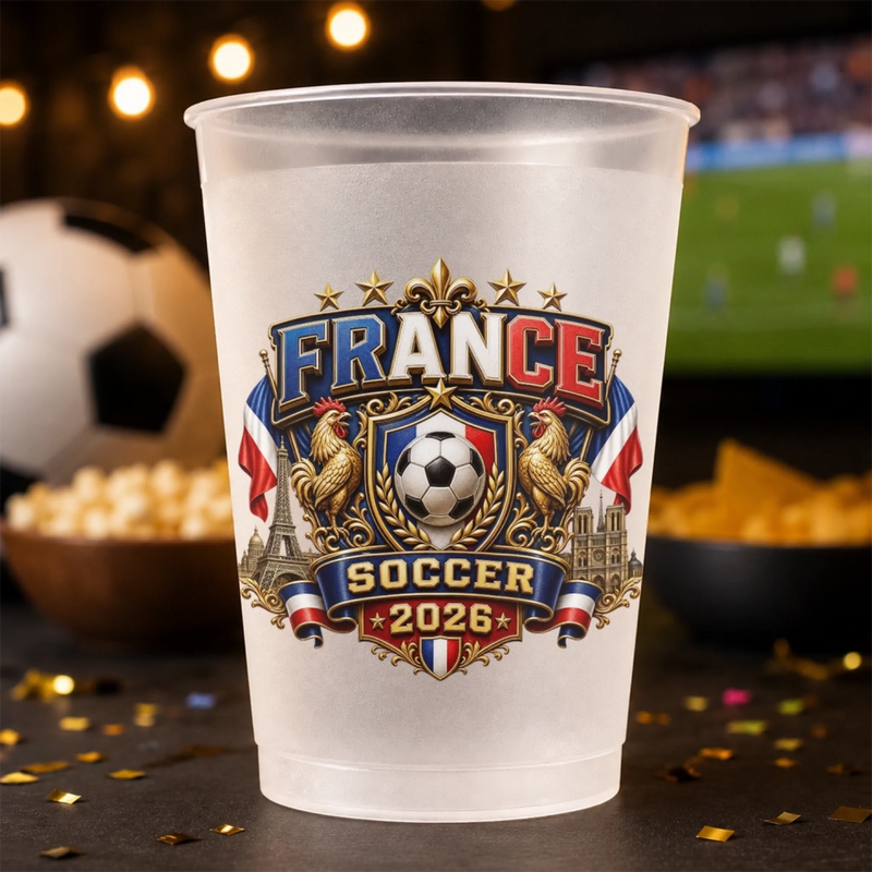 Gobelet personnalisé - Cadeau Pour Fan de Football – À la conquête de la gloire en 2026