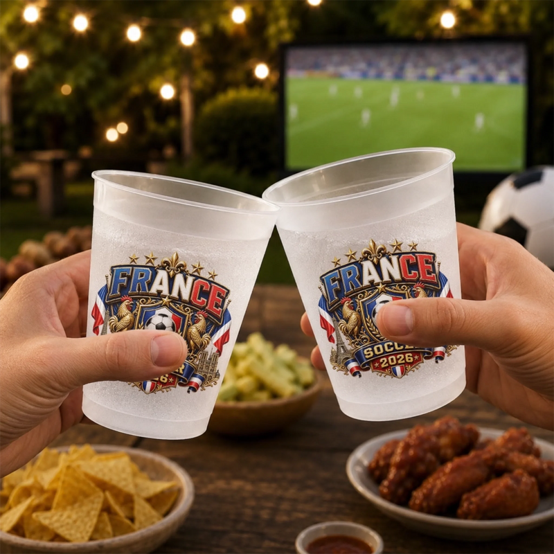 Gobelet personnalisé - Cadeau Pour Fan de Football – À la conquête de la gloire en 2026