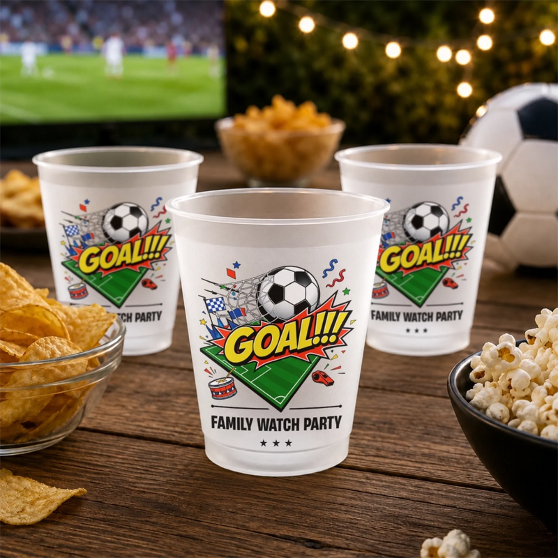 Gobelet personnalisé - Cadeau Pour Fan de Football – Le jour du match commence ici