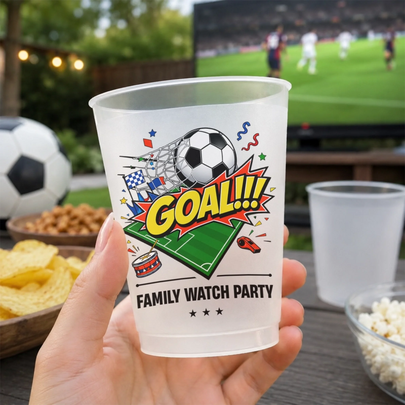 Gobelet personnalisé - Cadeau Pour Fan de Football – Le jour du match commence ici