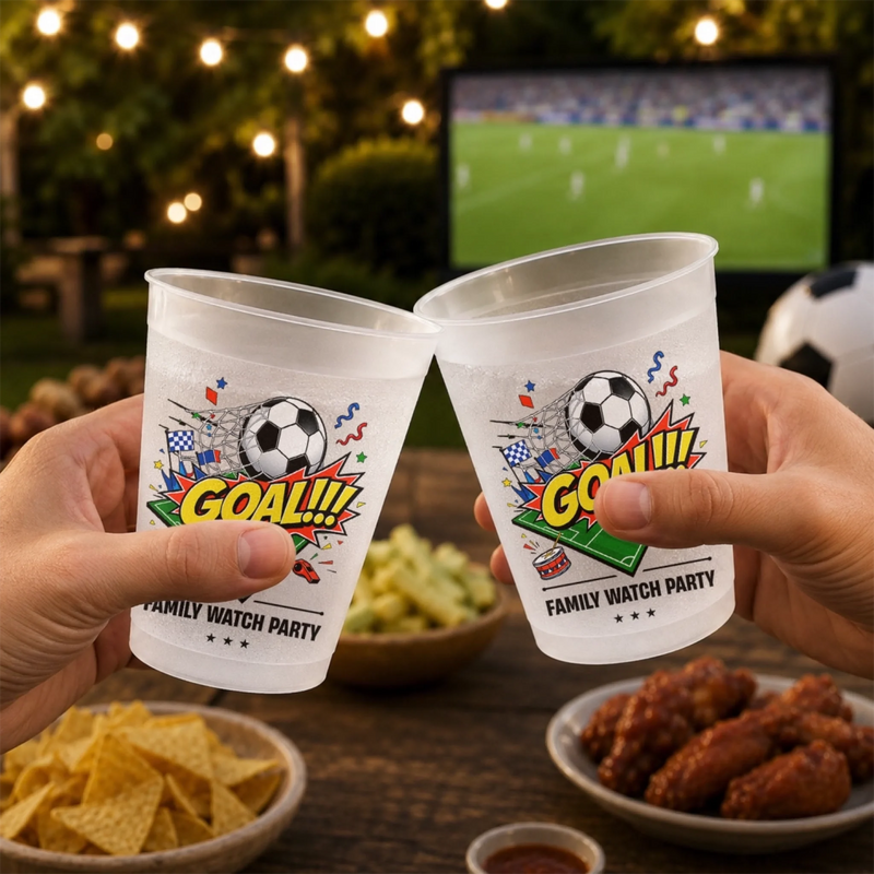 Gobelet personnalisé - Cadeau Pour Fan de Football – Le jour du match commence ici