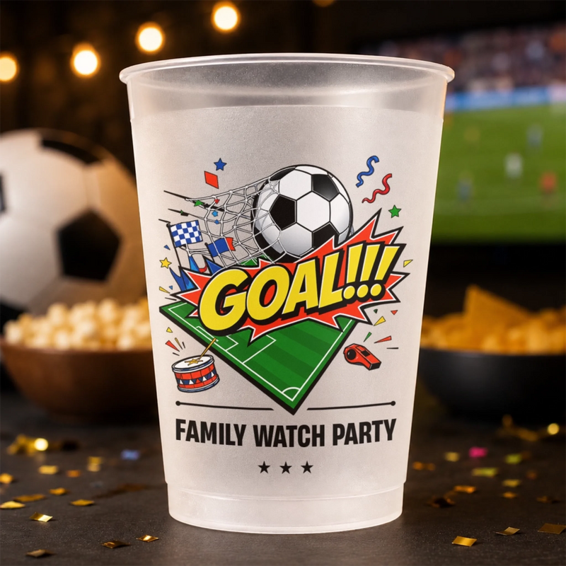 Gobelet personnalisé - Cadeau Pour Fan de Football – Le jour du match commence ici
