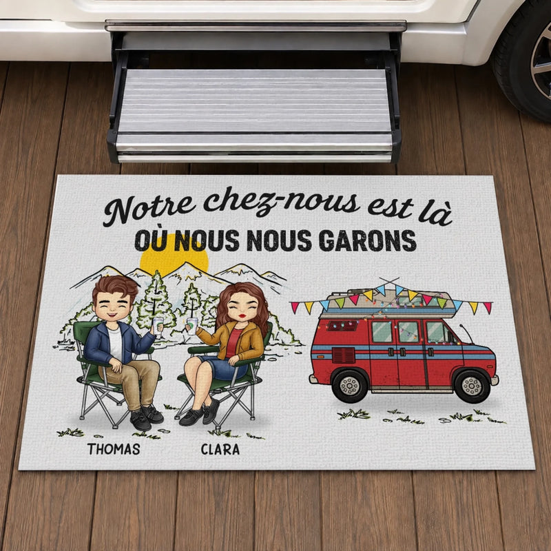 Paillasson Personnalisé – Cadeau Pour Couple – Créer des souvenirs