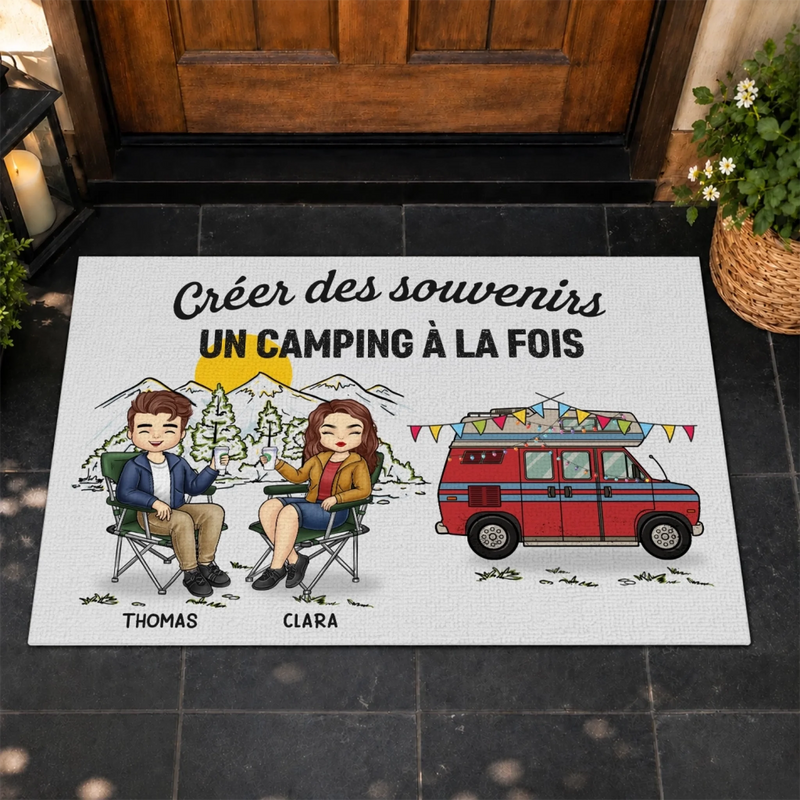 Paillasson Personnalisé – Cadeau Pour Couple – Créer des souvenirs