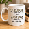 Mug Personnalisé – Cadeau pour Papa, Papi – Papa dans le cœur