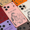 Coque de Téléphone Personnalisée avec Photo – Cadeau pour Couple, Mari et Femme – L’Éternité Commence Avec Toi