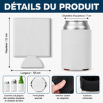 Porte-canette Isotherme Personnalisé avec Photo – Cadeau pour Couple, Mari et Femme – Je Veux Passer Ma Vie À Tes Côtés