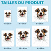 Autocollant RV Personnalisé avec Photo - Cadeau pour propriétaires d’animaux, amoureux des animaux - Trop Cool pour Rester à l’Intérieur
