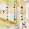 Attrape-Soleil en Cristal Personnalisé avec Photo – Cadeau Commémoratif pour Amoureux des Animaux – À Jamais Aimé, À Jamais Regretté