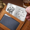Carte Portefeuille En Aluminium Personnalisée Avec Photo – Cadeau Commémoratif pour Propriétaire d’Animal - Ils ont vécu, ils ont aimé, ils ont ronronné