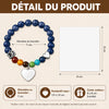Bracelet Souvenir Personnalisé – Cadeau Commémoratif pour Propriétaire d’Animal – À bientôt, au pont de l’arc-en-ciel