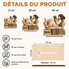 Plaque en Bois 2 Couches Personnalisée avec Support – Cadeau Pour Lecteurs, Amoureux Des Livres – Perdu Dans un Bon Livre