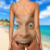 Maillot de Bain Une Pièce Personnalisé avec Photo - Cadeau pour Femme - Un Beau Choix