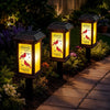 Lampe de Jardin Solaire Personnalisée – Cadeau de Commémoration – À Jamais dans Nos Souvenirs