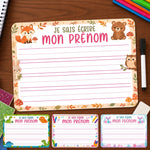 Ardoise d'écriture en Acrylique Personnalisé – Cadeau pour Enfants – Prête pour une Nouvelle Aventure
