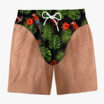 Short de Bain Homme Personnalisé – Cadeau Rigolo pour Homme – Belle Au Naturel