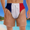 Short de Bain Homme Personnalisé – Cadeau Rigolo pour Homme – Tropique Comme Il Fait Chaud