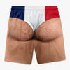 Short de Bain Homme Personnalisé – Cadeau Rigolo pour Homme – Tropique Comme Il Fait Chaud