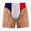 Short de Bain Homme Personnalisé – Cadeau Rigolo pour Homme – Tropique Comme Il Fait Chaud