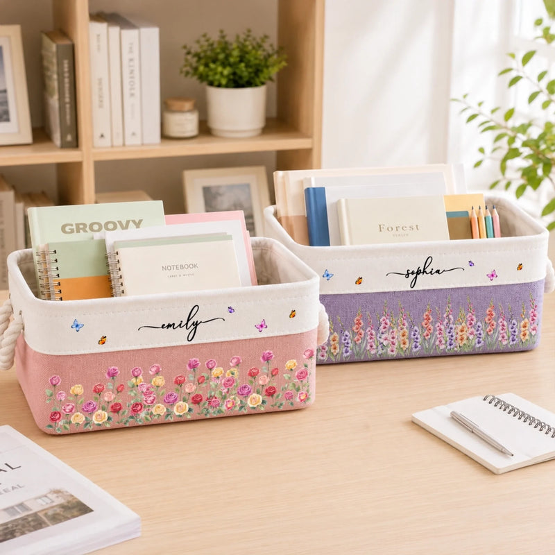 Panier de Rangement Personnalisé – Cadeau Pour Soi-Même, Femme  – Tout Simplement Moi