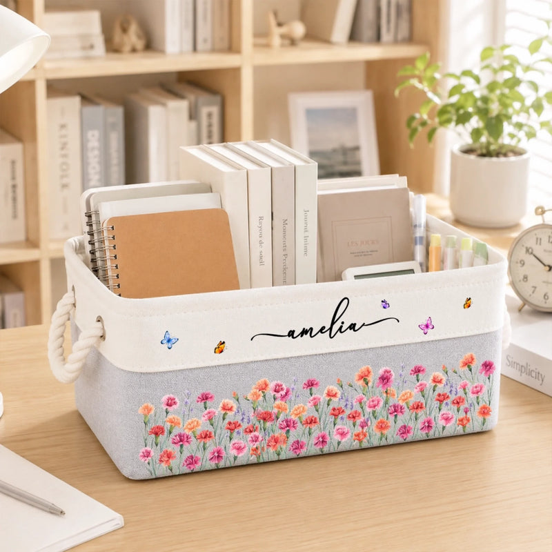 Panier de Rangement Personnalisé – Cadeau Pour Soi-Même, Femme  – Tout Simplement Moi
