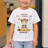 T-shirt Enfant Personnalisé – Cadeau pour Enfant – Les Petits Pas Mènent aux Grands Rêves