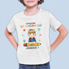 T-shirt Enfant Personnalisé – Cadeau pour Enfant – Les Petits Pas Mènent aux Grands Rêves