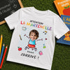 T-shirt Enfant Personnalisé – Cadeau pour Enfant – Petits pas, Grands rêves