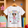 T-shirt Enfant Personnalisé – Cadeau pour Enfant – Petits pas, Grands rêves