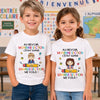 T-shirt Enfant Personnalisé – Cadeau pour Enfant – Trop cool pour la maternelle