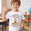 T-shirt Enfant Personnalisé – Cadeau pour Enfant – Trop cool pour la maternelle