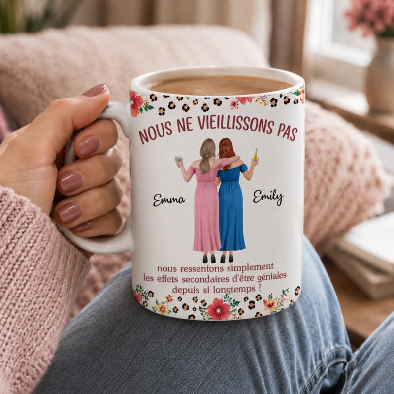 Mug Personnalisé – Cadeau Pour Sœur, Amie – Toujours Géniales Ensemble