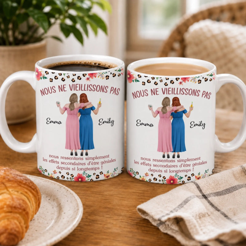 Mug Personnalisé – Cadeau Pour Sœur, Amie – Toujours Géniales Ensemble